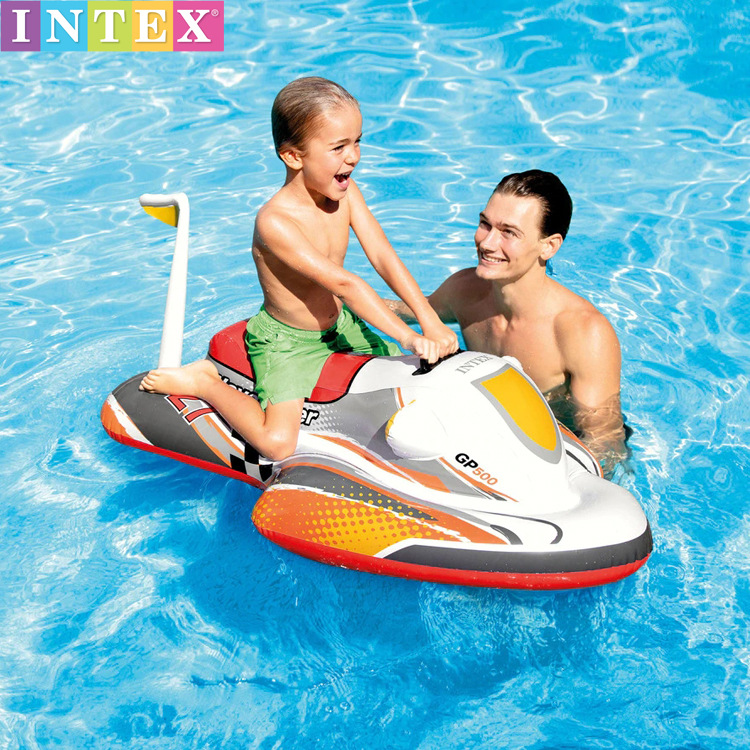 原装正品INTEX飞艇冲浪座骑水上戏水玩具充气坐骑儿童玩具57520