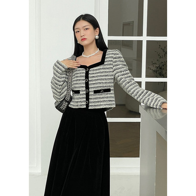 Yoomini stripe suit coat Thirteen 2022 Autumn and winter new pattern Korean Simplicity Easy temperament man 's suit