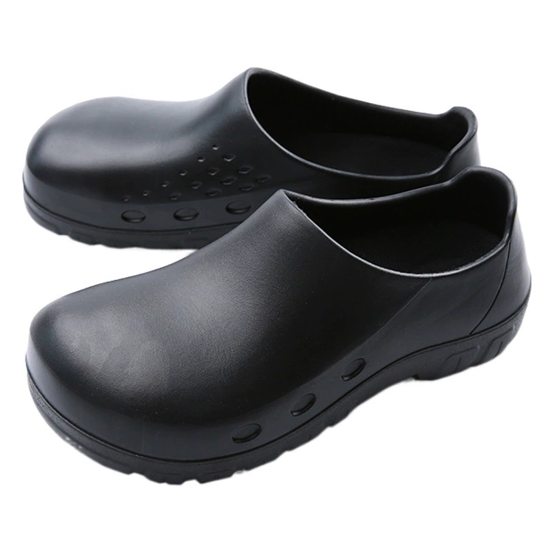 Обувь для шеф-повара, нескользящая водонепроницаемая обувь с защитой от ударов и алюминиевым носком, Рабочая обувь для гостиниц, защитная обувь для кухни S106