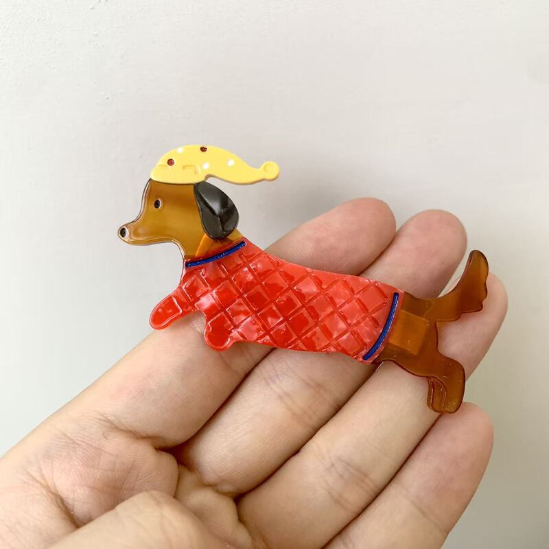 嘉玥饰品醋酸趣味小众天鹅绿头鸭鹦鹉孔雀鸭嘴夹鸽子啄木鸟发夹女|undefined