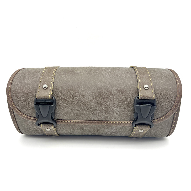 Retro Motorcycle Bag, Front Bag, Tail Bag, Electric Vehicle Scooter Tool Bag, Side Bag Cosmetics Bag