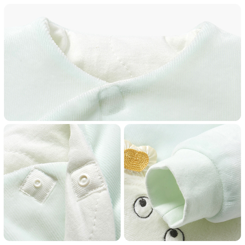 Ropa de bebé recién nacido otoño y invierno, ropa de algodón de primer año, chaqueta de algodón gruesa, chaqueta de algodón caliente, chaqueta de algodón de marzo, chaqueta de bebé
