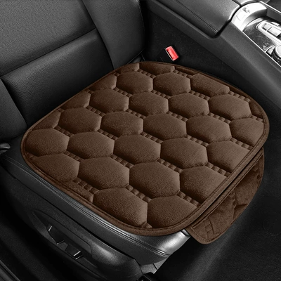 Cross-Border E-Commerce Hot-Selling Single-Piece Seat Cushion | Seat cushion, seat cover - brown-square-mat