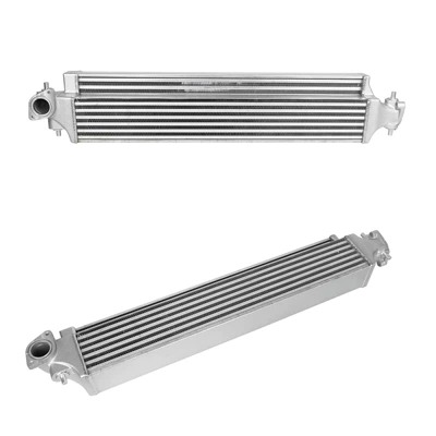 Automobile intercooler aluminum alloy car radiator - silver