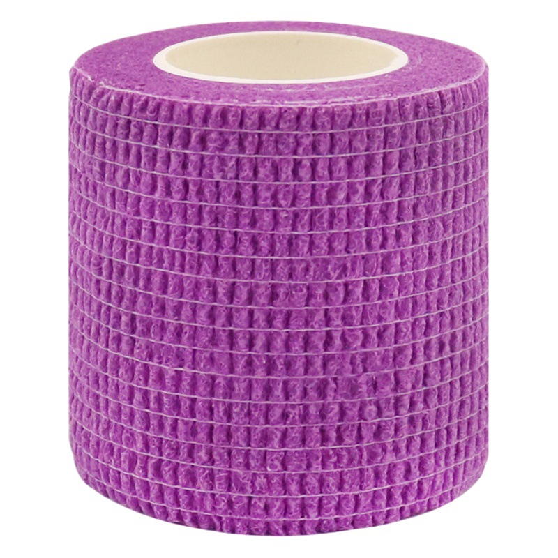 Máquina de tatuaje máquina de tatuaje bobinado cinta antideslizante dedo protección deportes sudor-absorción auto-adhesivo no tejido vendaje elástico