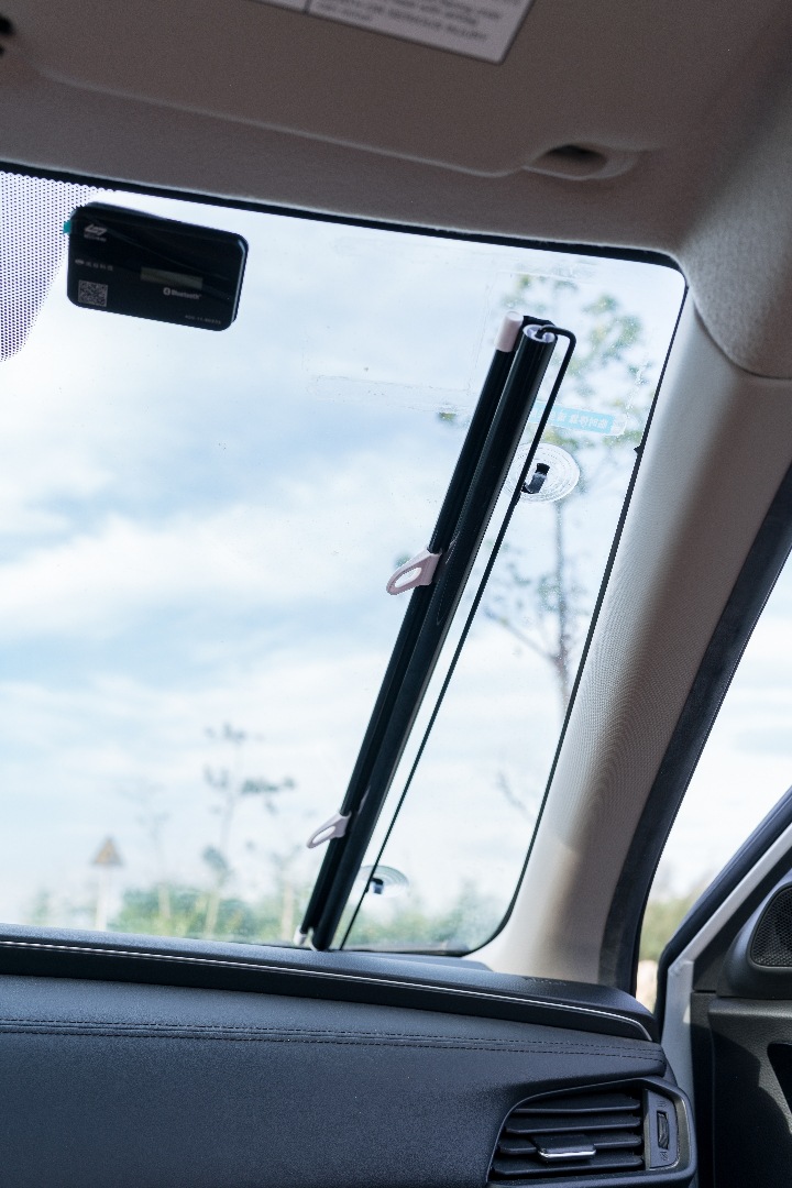 Cross-Border Car Roller Blinds, Car-Mounted High-Definition Retractable Sunshades, Transparent Car and Home Dual-Use Sun Protection Shades