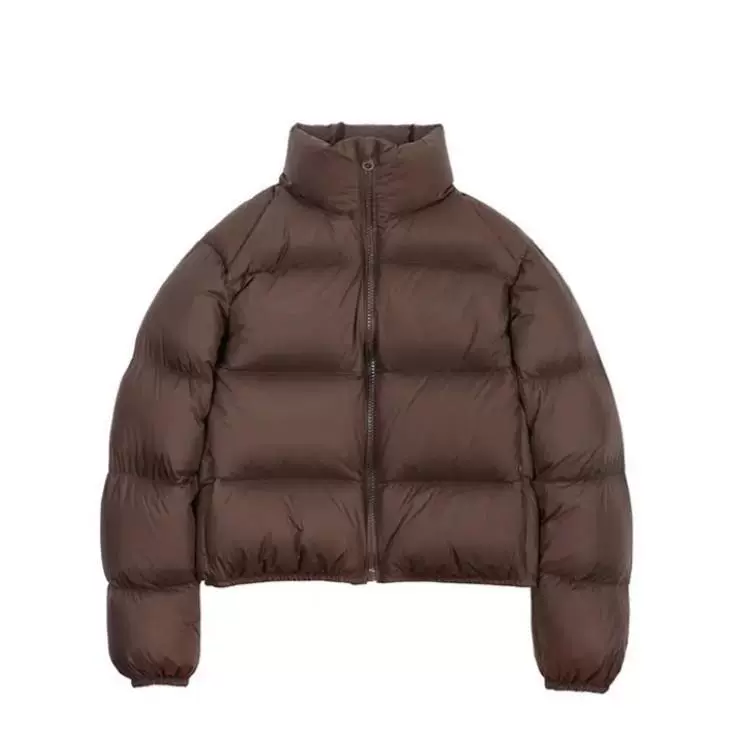 Black coffee down jacket