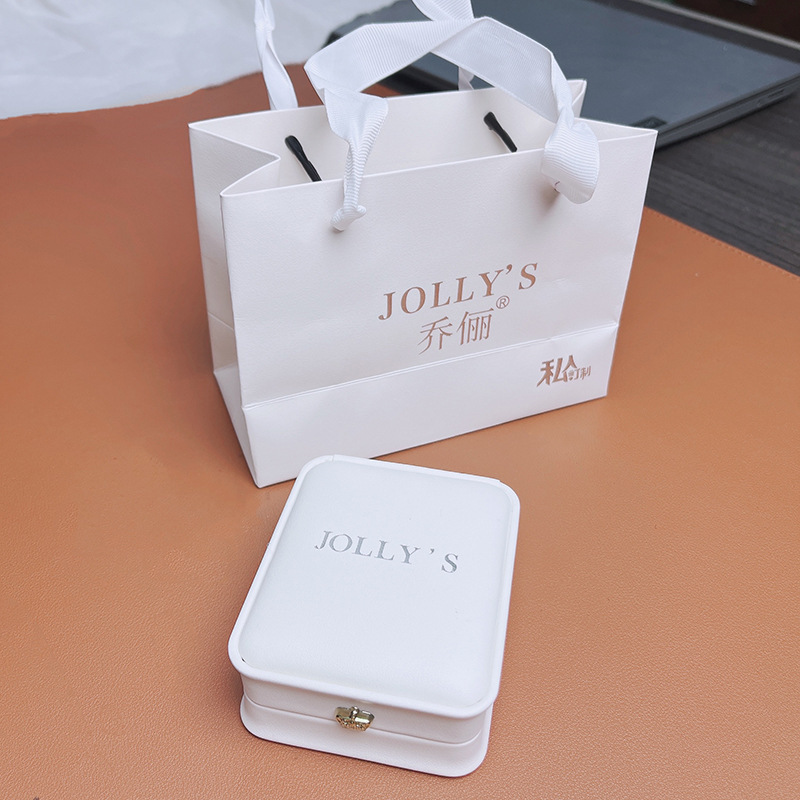 JOLLY'S Jewelry Box Earrings Earrings Earrings Necklace Ring Box Pendant Storage Box Jewelry Packaging Gift Box