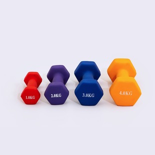 Women's dumbbells home fitness equipment comprehensive sports small dumbbell hexagonal children's yoga weight-bearing dumbbells