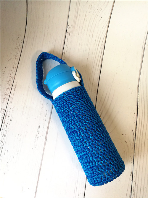 A5L secret line encrypted manual nylon thread pure manual woven thermos cup cover thread glass thermos water cup protection through 