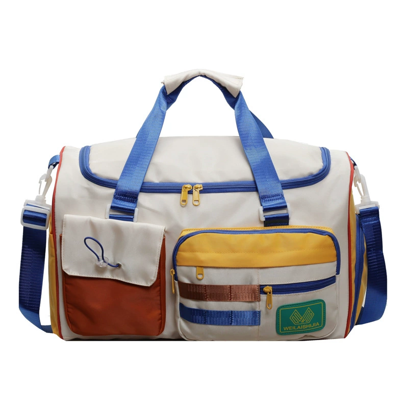 Спорт bag for leisure for men and women, capacious shoulder bag, travel bag wet and dry separation, storage bag