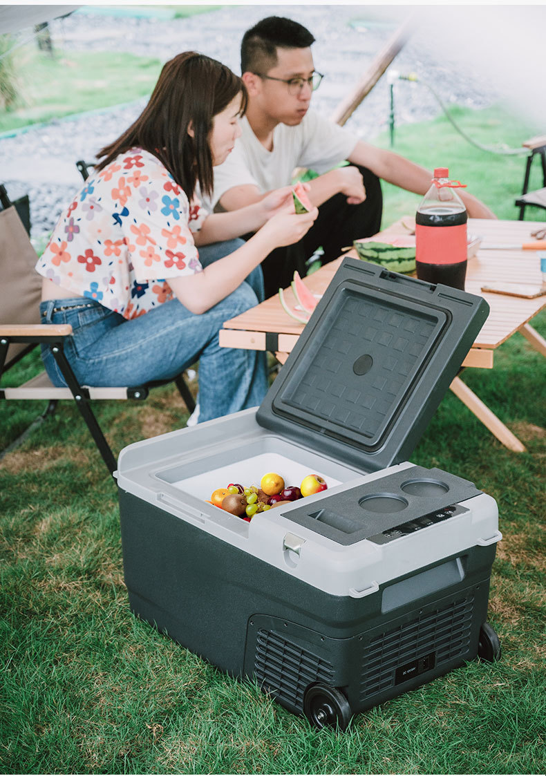 Ice Tiger compressor car refrigerator refrigeration 30L-40L car home dual-use 12v24v small frozen refrigeration