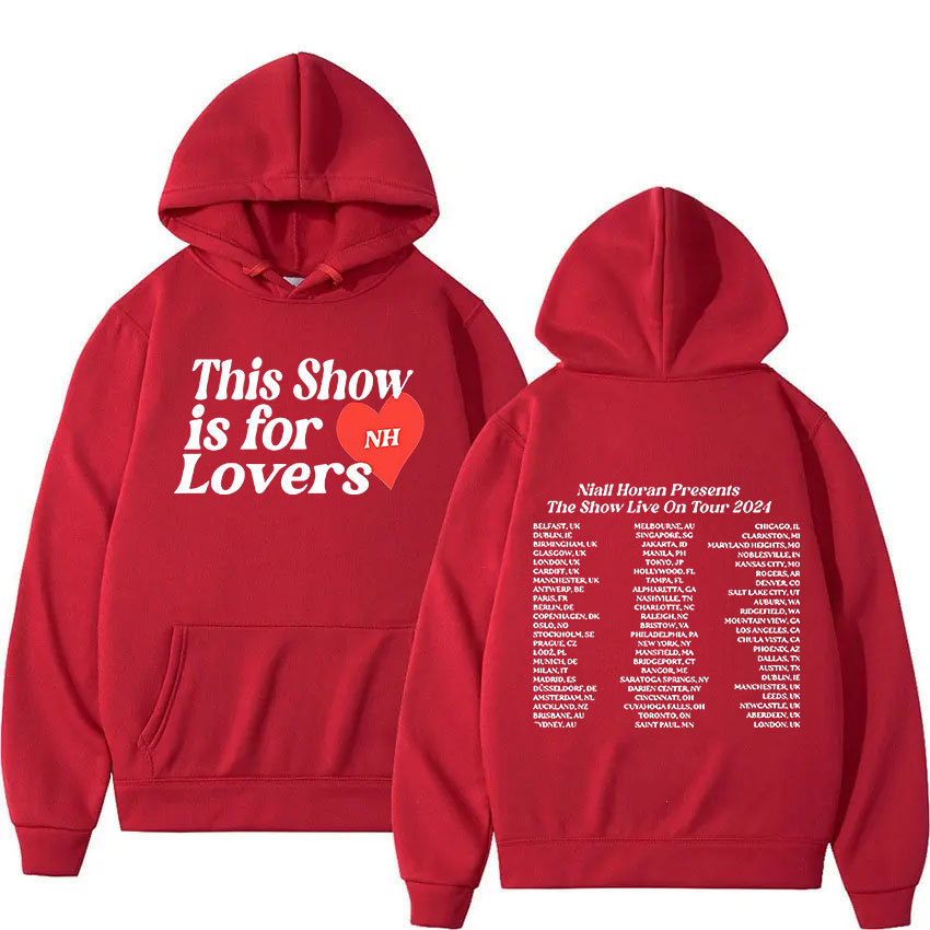 Niall Horan The Show Live on Tour 2024 New Album Hoodie Men