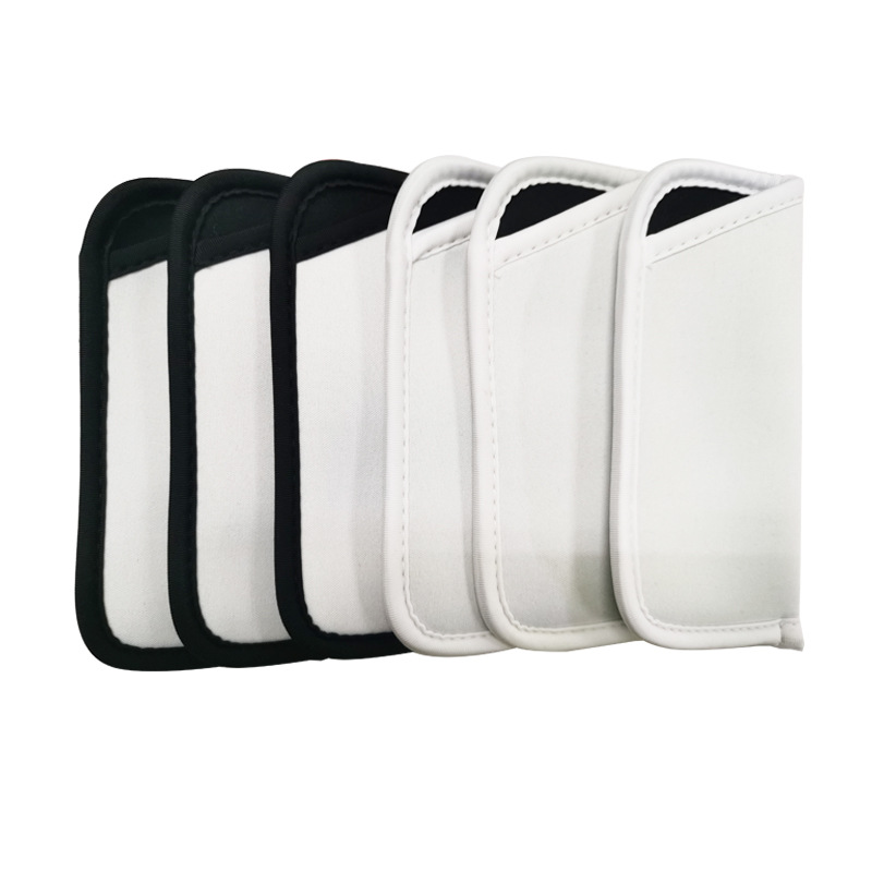 亚马逊热销纯色潜水料眼镜包 SBR空白太阳镜眼镜盒纯白眼镜袋