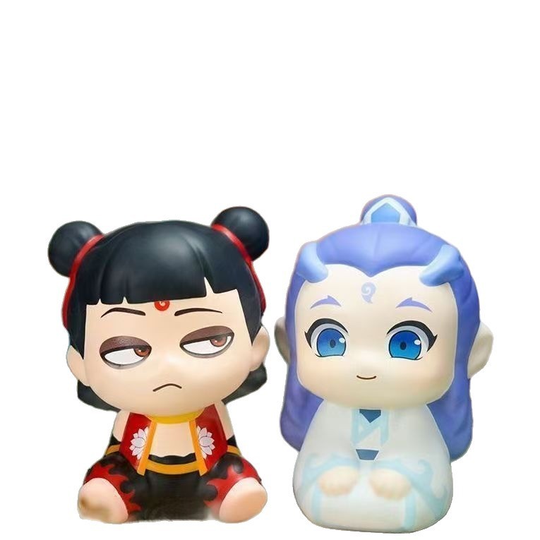 【在庫あり】ネザの海の悪魔 q プレイ ピンチ オー ピン おもちゃ 子供用 映画 同人形 フィギュア|undefined