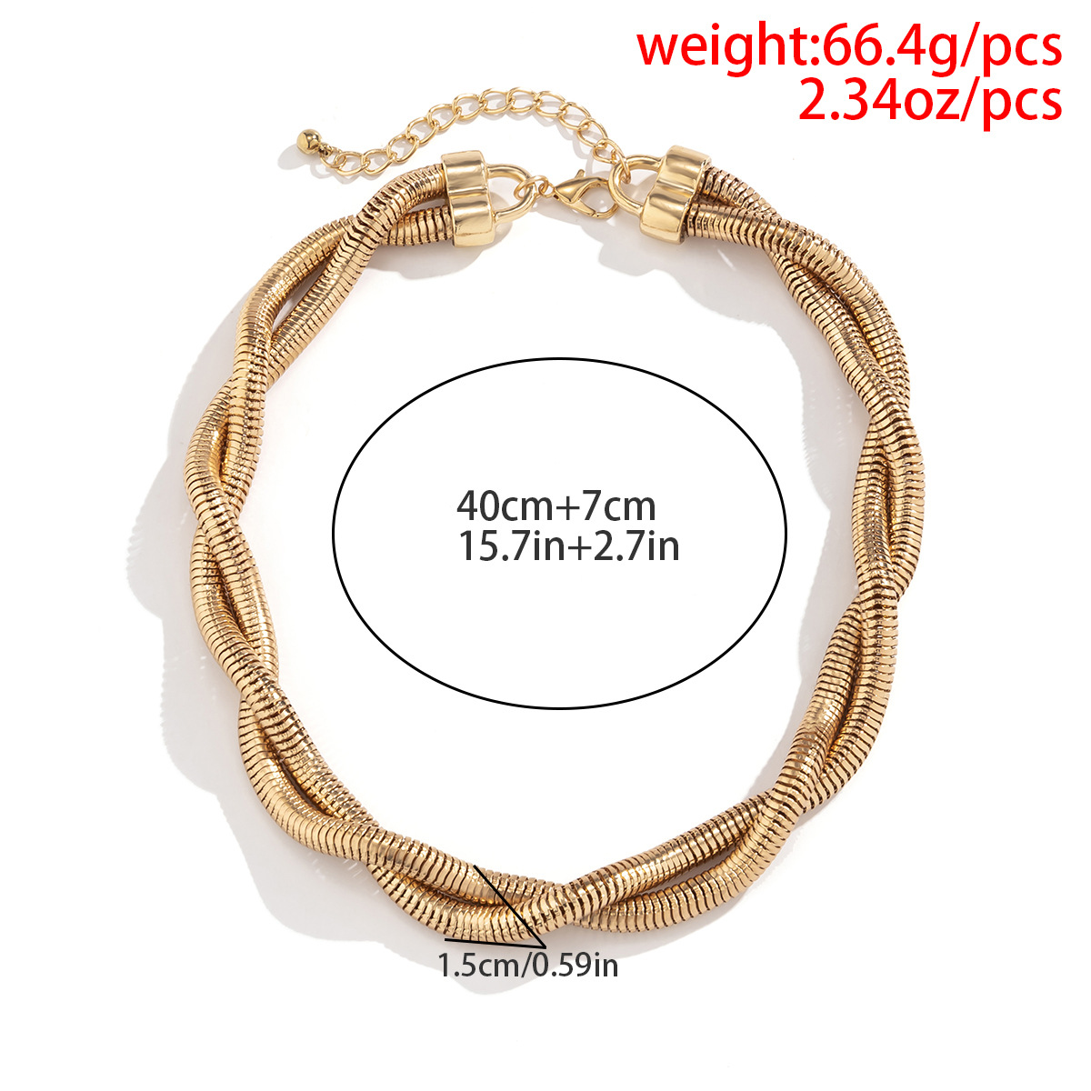 Wholesale Jewelry Streetwear Solid Color Iron Choker display picture 1