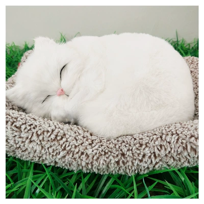 Car ornaments, odor removal bamboo charcoal dog - large-white-cat