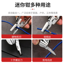 厂家现货直供鸡蛋钳多功能龟背钳猛犸钳多合一工具组迷你钳甲虫钳