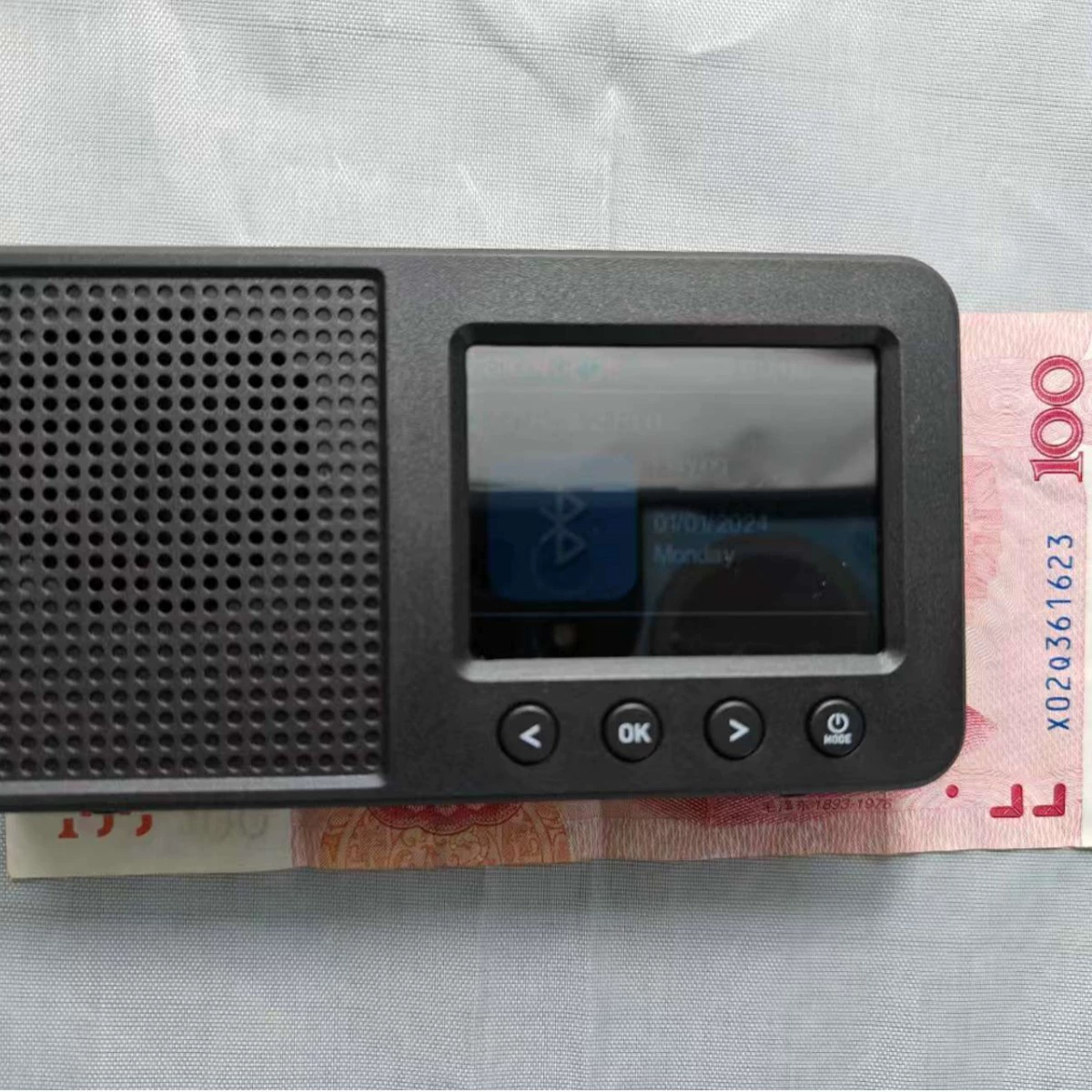 Трансграничная торговля электронной коммерции экспорт цифровой сигнал радио, DABFM портативный цветной экран радио RDS, синий