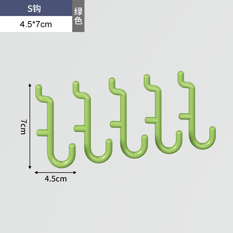 Tablero de agujero redondo, estante de estante de pared, almacenamiento de pantalla de acero inoxidable, herramientas de hardware, pared de tablero colgante universal