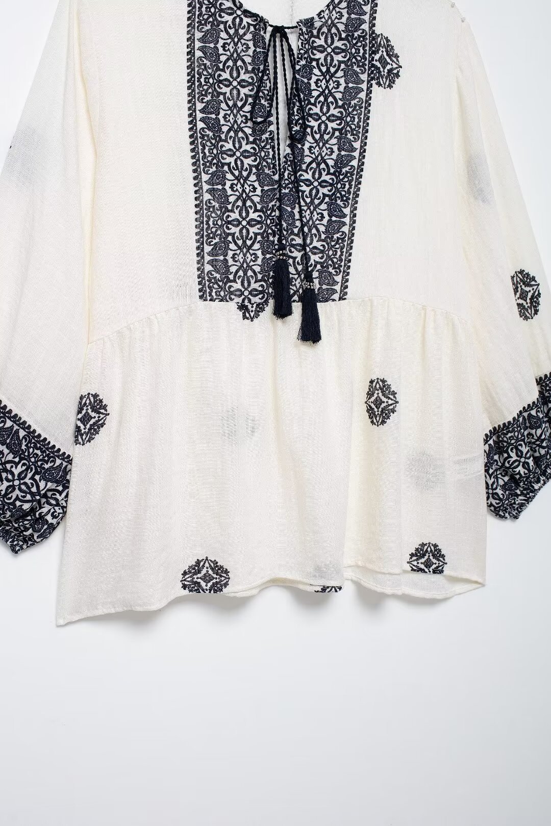 2024 Summer New Women's Printed Vacation Style Shirt_voghion.com