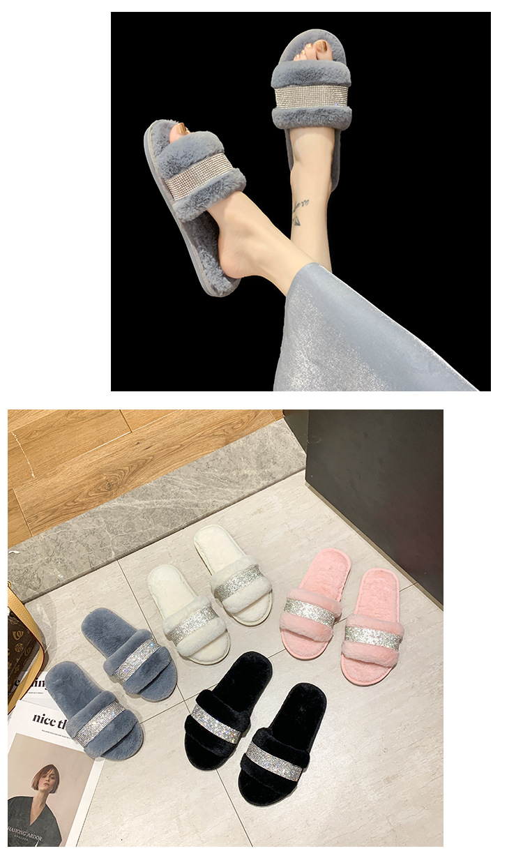 Scarpe da casa da donna, comode, antiscivolo, lavabili in lavatrice, estive, aperte in velluto, a punta aperta, per interni ed esterni_voghion.com