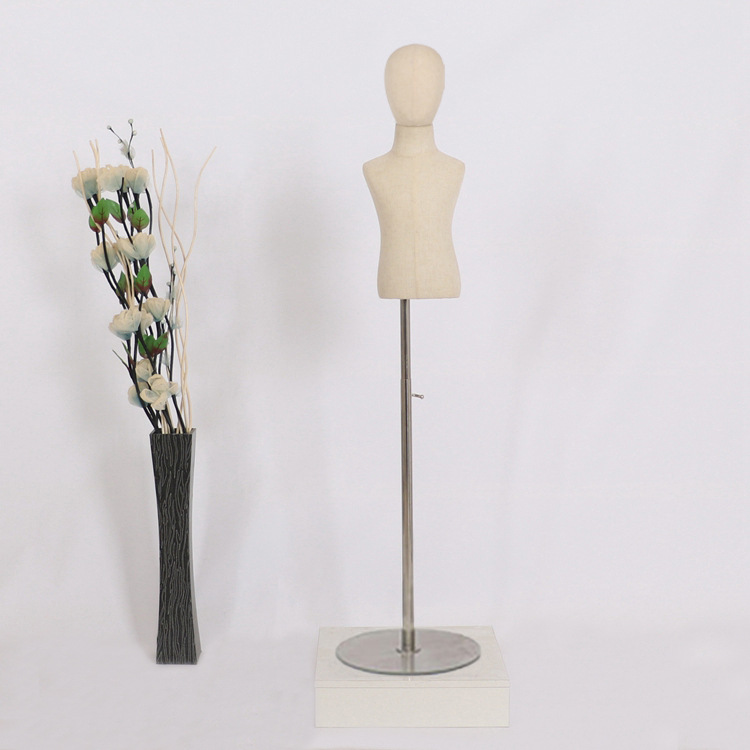 Modelo DE LOS NIÑOS apoyos medio cuerpo soporte con diadema mano ventana pantalla soporte niños y niñas tienda de ropa modelo estante image 9