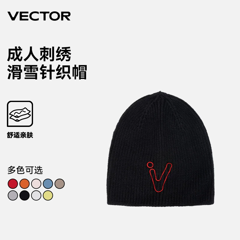 VECTOR играть новые лыжные вязаные шапки для женщин зимние виды спорта для мужчин на лыжах на открытом воздухе холодостойкие шерстяные шапки для пар шляпы