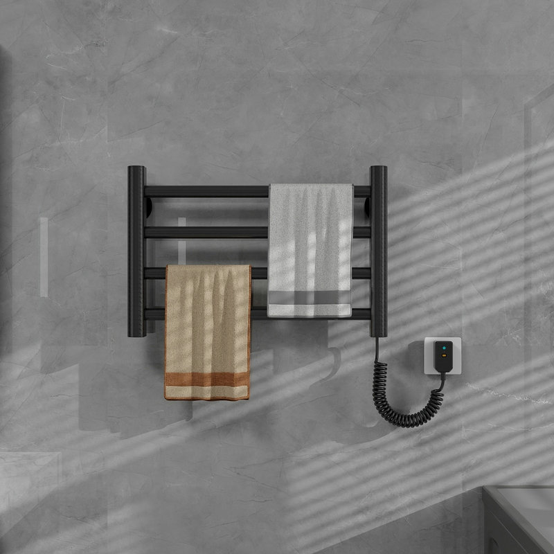 rack de toallas eléctricas de calefacción eléctrica inteligente de baño de calefacción eléctrica de temperatura constante rack de toallas de baño de secado sin perforación rack de esterilización de calor