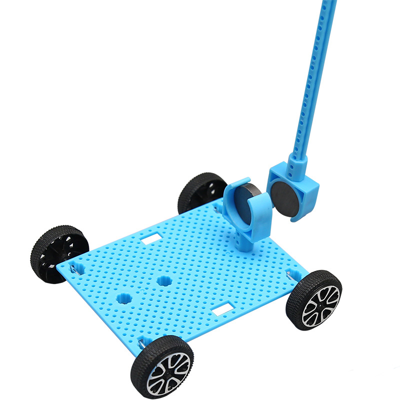 La ciencia y la tecnología pequeña producción coche magnético diy ensamblado a mano juguetes educativos paquete de material estudiantes jóvenes material didáctico experimental
