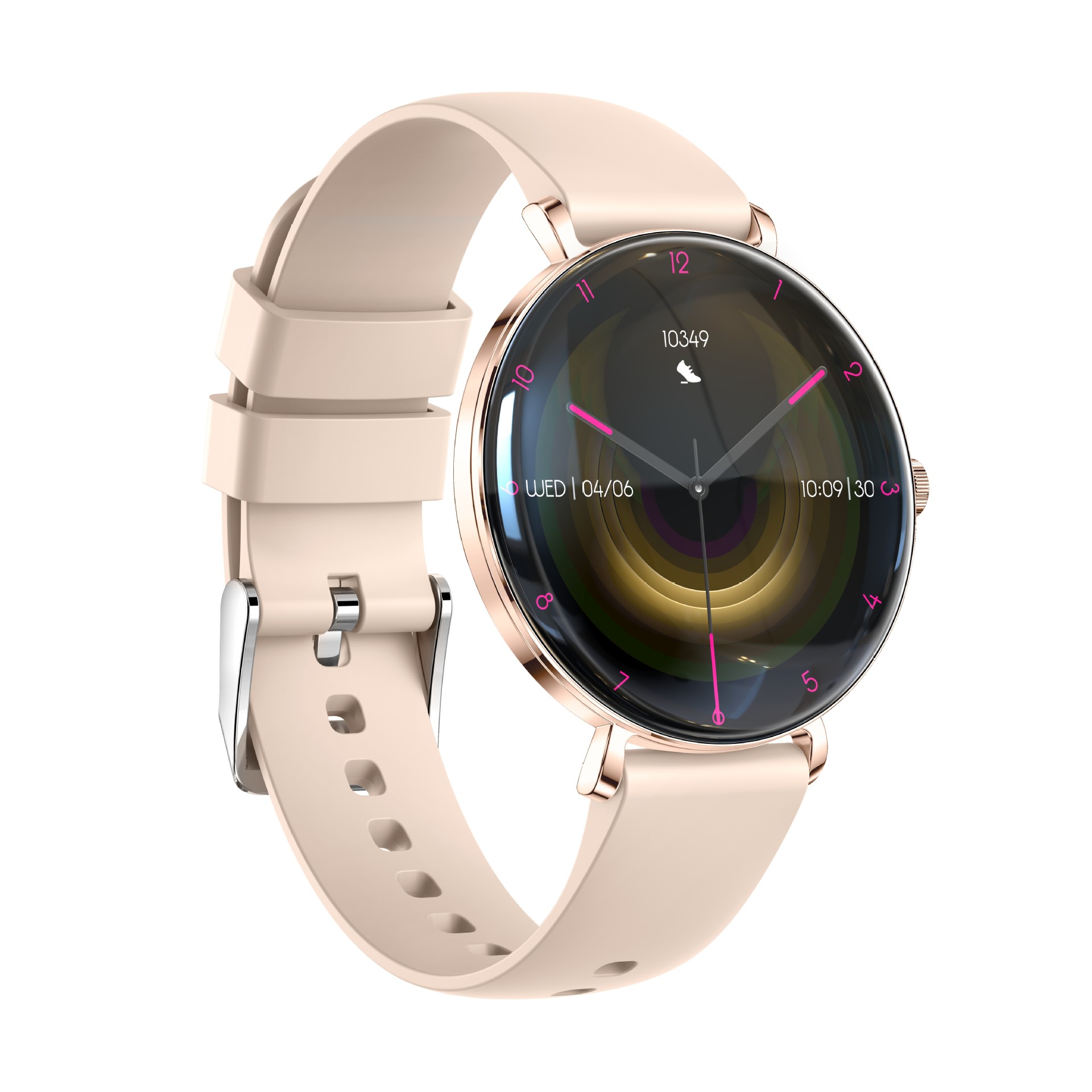 Ronda completa táctil ZL02d inteligente reloj deportivo ritmo cardíaco presión arterial monitoreo del sueño grabación paso control remoto foto