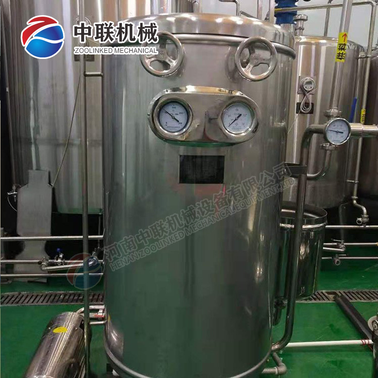 超高温瞬时杀菌机 果汁饮料杀菌机 uht盘管式超高温瞬时灭菌机