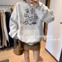 圆领新款宽松美式卫衣
