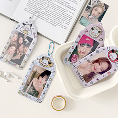 Original cute little Puppy 3-inch PVC card holder student girl heart small card random card storage card bag card holder