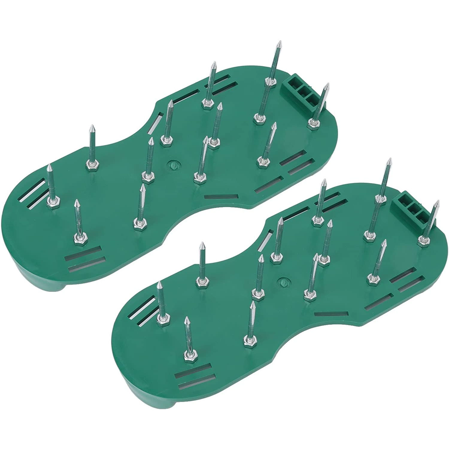 Садовая обувь для ослабления травы Обувь для ногтей Газонная обувь для ногтей Надувная обувь для ослабления газона Самовыравнивающиеся эпоксидные садовые инструменты