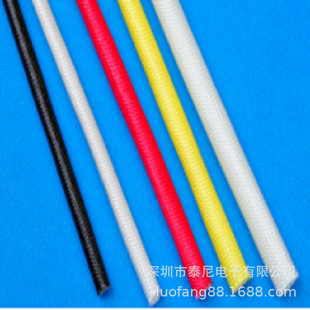 Manufacturer customized 2.5KV 1.5KV 1.2KV silicone glass fiber casing silicone glass fiber casing