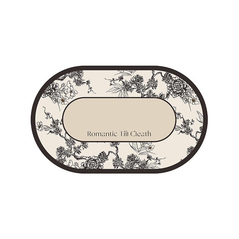 Alfombrilla de mesa de lujo ligera, cafetera impermeable y a prueba de aceite, alfombrilla de mesa desechable, encimera de cocina, alfombrilla de almuerzo aislada, hogar image 7