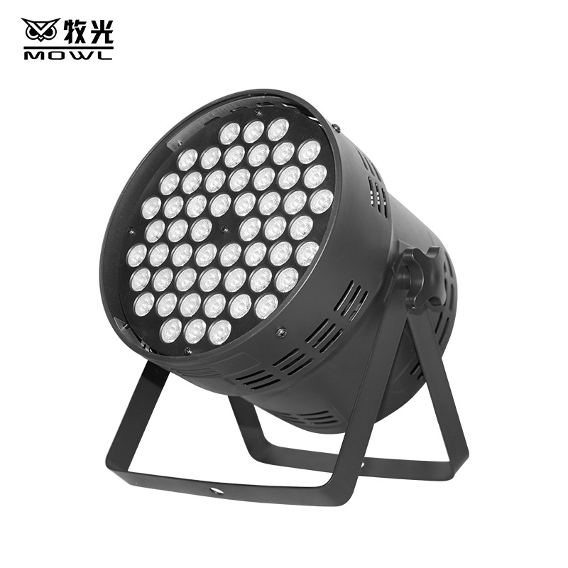 54 3W par luces led par a todo color bar boda rendimiento teñido luces de colores equipo de luz de la etapa conjunto completo