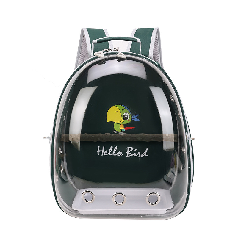 Mochila Transportadora para Loros de Tela Oxford Transparente Portátil para Exteriores image 21