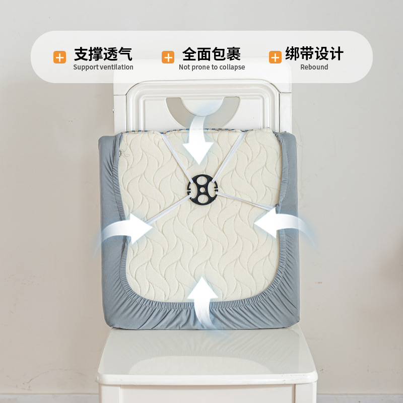 Nuevo tipo de seda de hielo sensación de invierno y verano doble uso cojín de oficina silla transpirable cojín suave fábrica directa