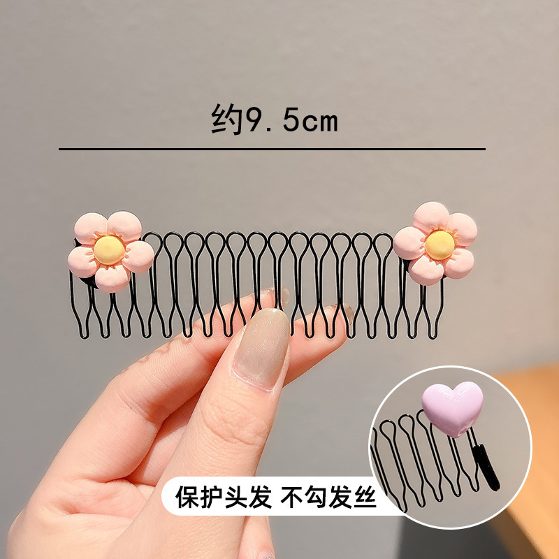 Peinado de niños pinzas de cabello para mujeres 2025 nuevo tipo de cabeza trasera máquina de cabello de tracción de peine de cabello enchufe de peinado adornamiento pinzas de cabello