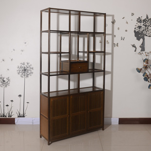 Zhuzhitang Manufacturer Wholesale Supply of New Bamboo Multi-Layer Display Rack - Bogu Rack Type B