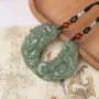 和田男士龙凤呈祥玉佩玉吊坠