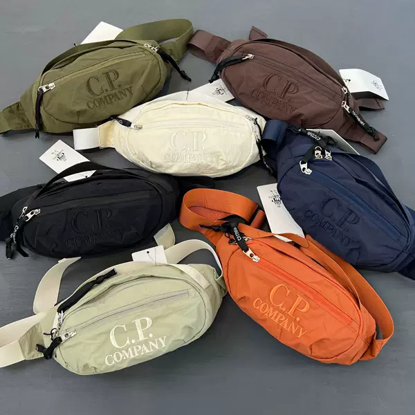 2024 Summer New Style Cpcompany Men's Crossbody Waist Bag Chest Bag Embroidered Bag