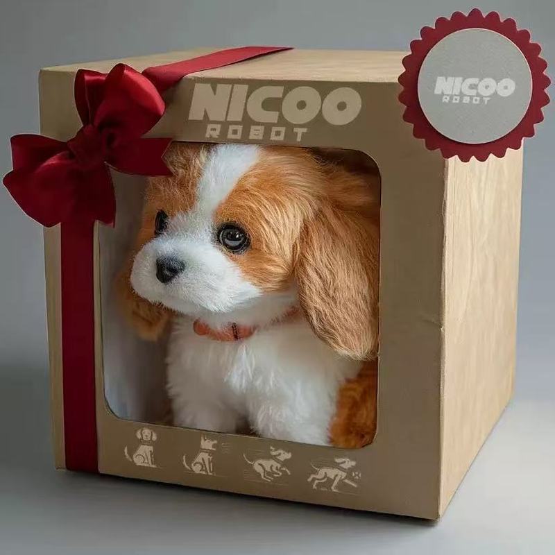 国境を越えた売れ筋商品 My Realistic Robot Puppy マイロボットパピーショートぬいぐるみ|undefined