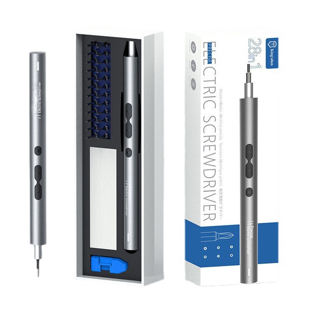 28-in-1 mini precision electronic repair electric screwdriver USB charging portable new hand-in-one