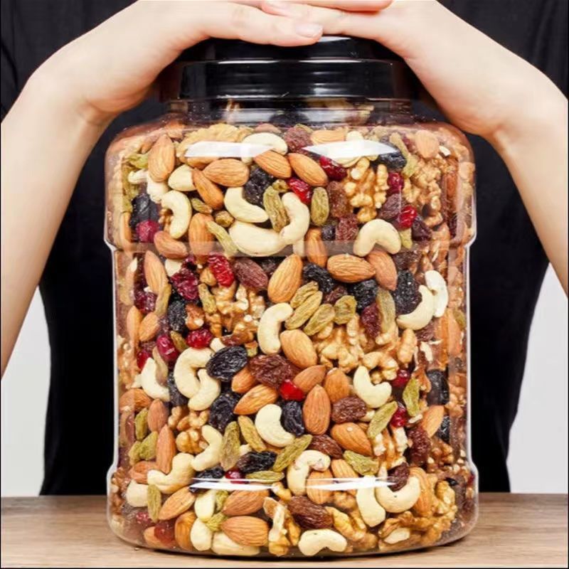 Daily nuts 500g blend Nuts Dry Fruits snacks Roasting pregnant woman children blend Canned /100g