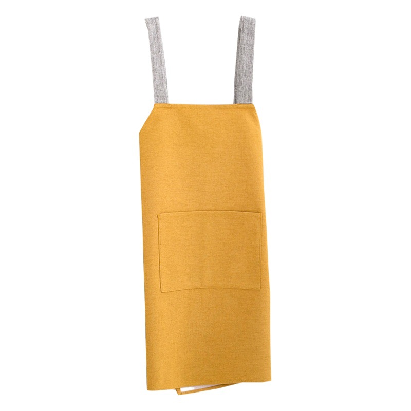 Estilo nórdico hogar cocina engrosada Cruz delantal transfronterizo hogar sin mangas delantal restaurante leche tienda de té delantal al por mayor