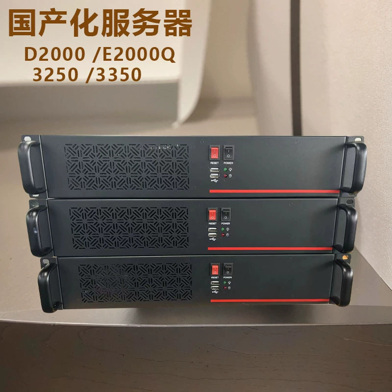 Внутренний сервер 1U промышленная контроллерная материнская плата Feiteng D2000/8 ядер Kirin UOS сетевой безопасности E2000Q 3250 3350