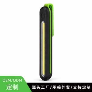 Customized pen light work lamp, pen-shaped flashlight, strong light, rechargeable, mini magnetic portable car repair light